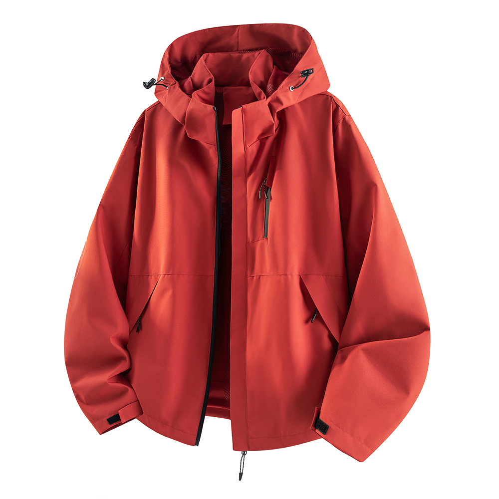 Running Gear Jacket - Men's Waterproof Hiking Jacket Large Size