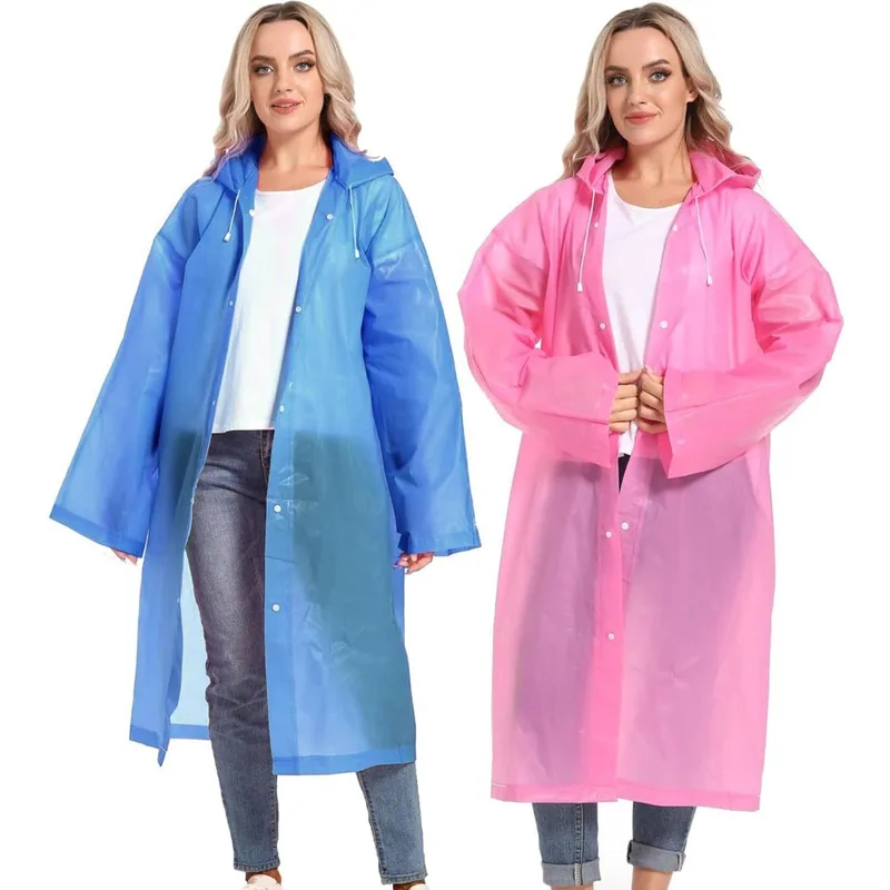 Reusable Adult Rain Poncho, Wa - огляд і ціна Running Gear Rain