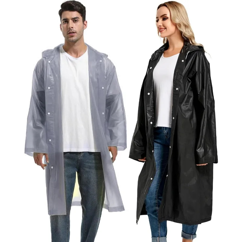 Reusable Adult Rain Poncho, Wa - огляд і ціна Running Gear Rain