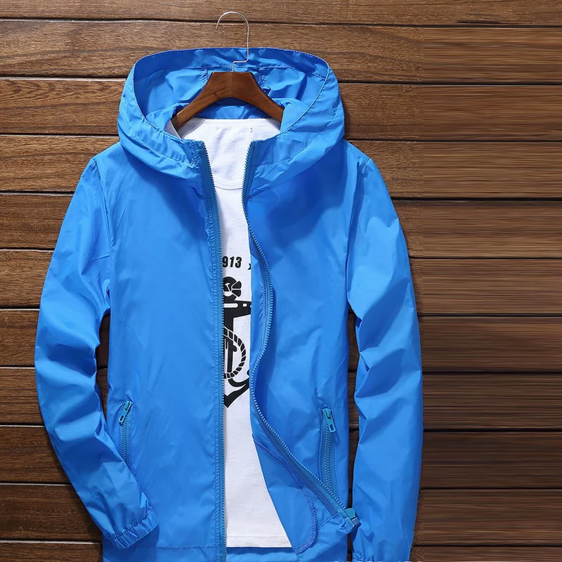 S-7XL Windproof Quick Dry Coat - огляд і ціна Running Gear Rain