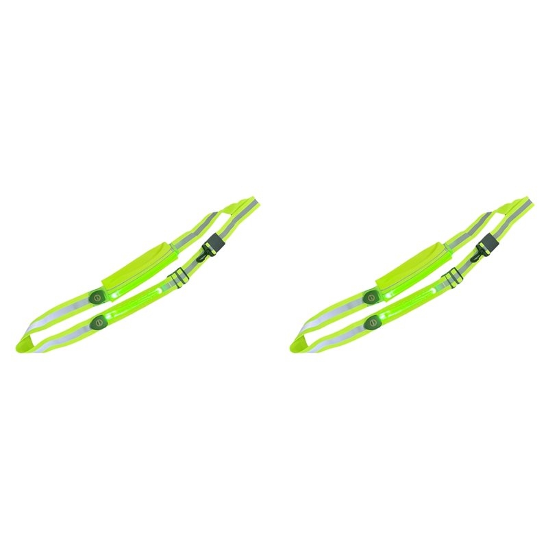 T24C 2X LED Reflective Belt Sa - огляд і ціна Running Visibility Gear