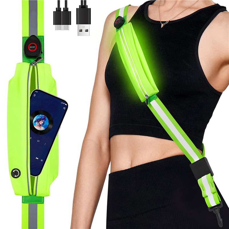T24C 2X LED Reflective Belt Sa - огляд і ціна Running Visibility Gear