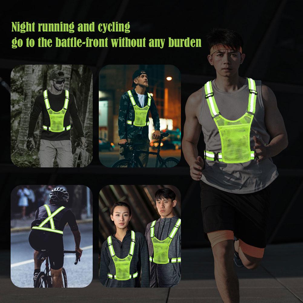 Reflective Safety Vests Lightw - огляд і ціна Running Gear Jacket