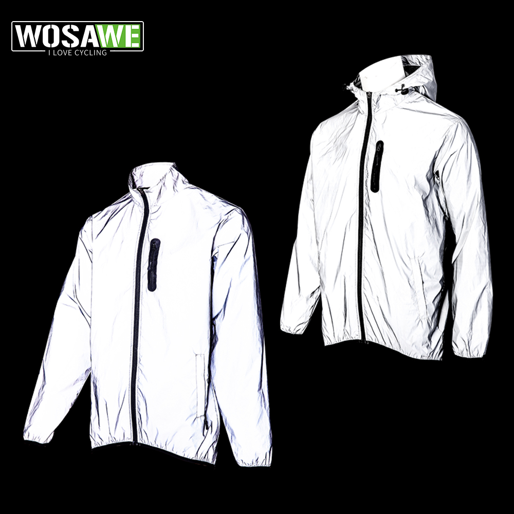 WOSAWE Men's Fully Reflective  - огляд і ціна Running Gear Rain