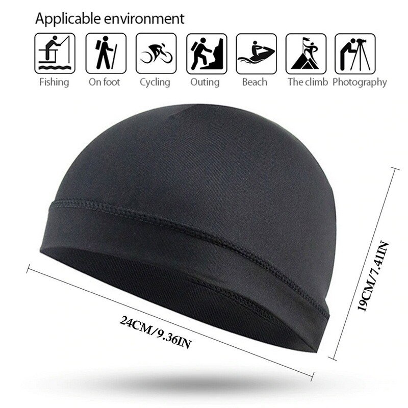 Summer Cycling Beanie Men Cap  - огляд і ціна Running Gear Hat