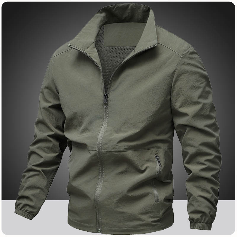 Spring Lightweight Varsity Jac - огляд і ціна Running Gear Jacket