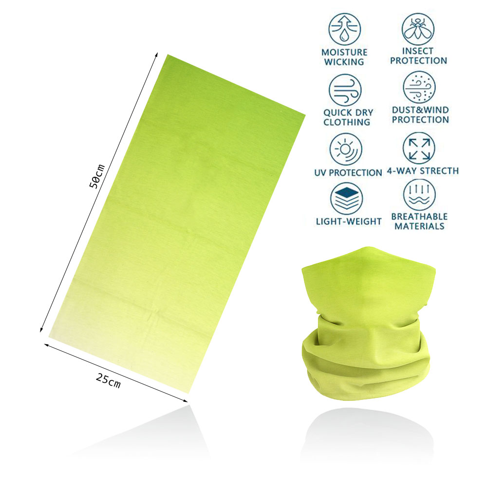 Green Face Bandanas Cover Hiki - огляд і ціна Running Gear Parts