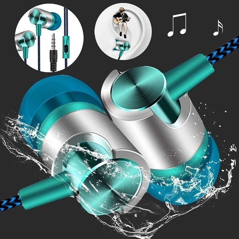 Wired Earphones In-Ear Headset - огляд і ціна Running Gear Headphones