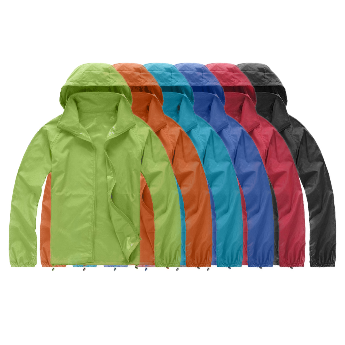 Unisex Waterproof Fabric Windp - огляд і ціна Running Gear Jacket