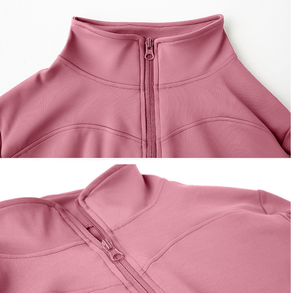 Quick Dry Athletic Yoga Jacket - огляд і ціна Running Gear Jacket