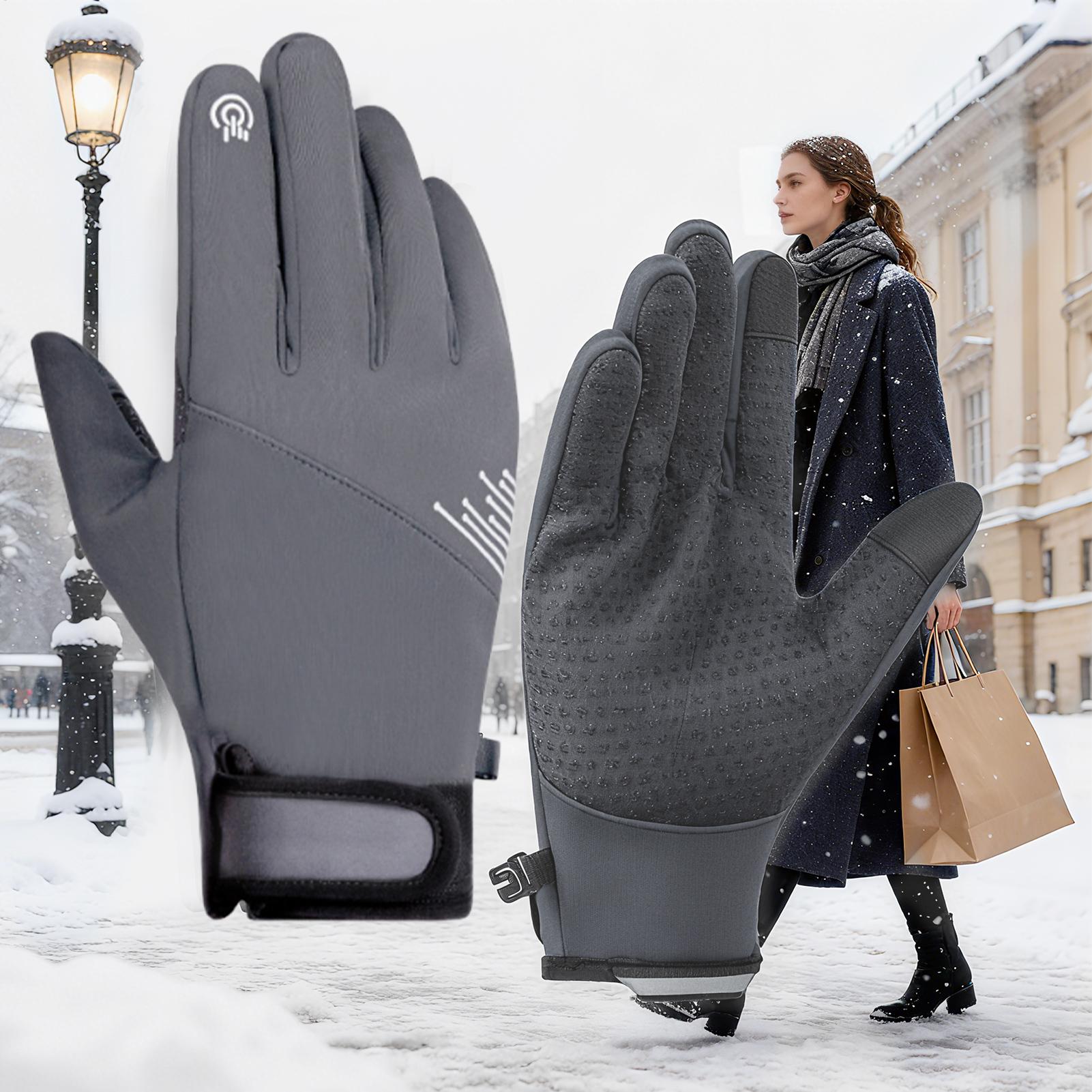 Winter Gloves Women Windproof  - огляд і ціна Running Gear For Cold Weather