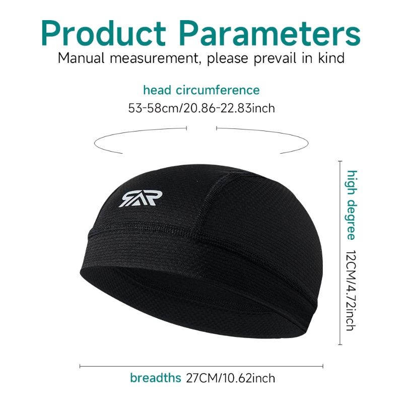 New Men's Cooling Skull Cap fo - огляд і ціна Running Gear Hat