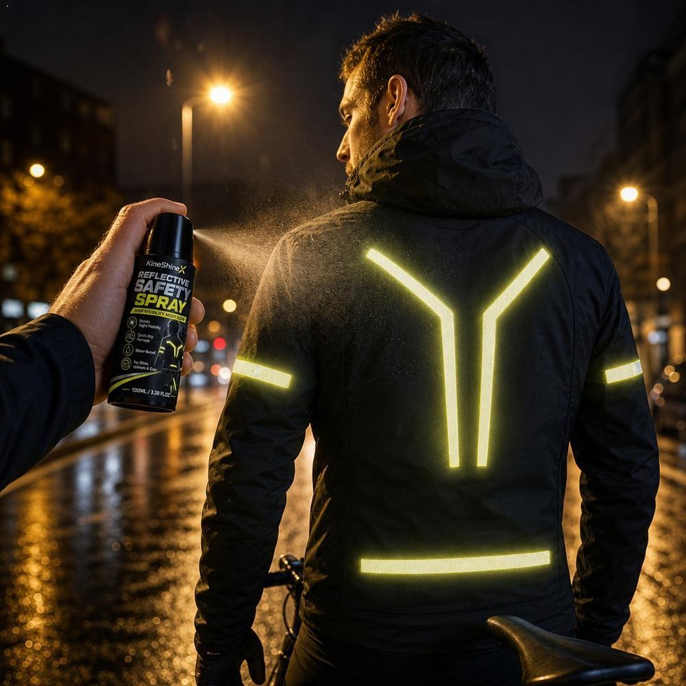 Night Reflective Safety Spray  - огляд і ціна Running Visibility Gear