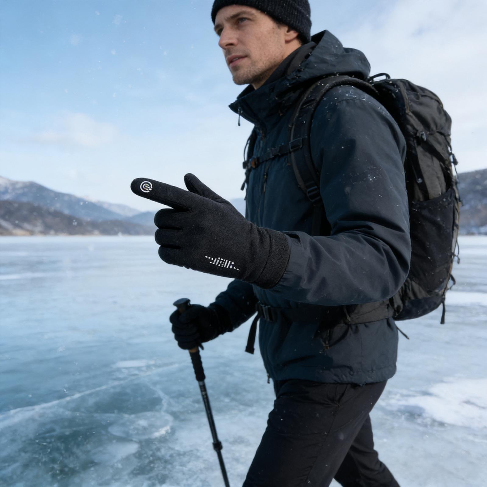 Warm Cycling Gloves Full Finge - огляд і ціна Running Gear For Cold Weather