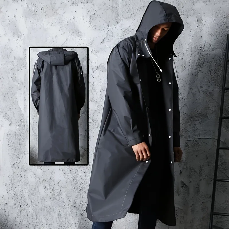 EVA Long Raincoat Unisex Male  - огляд і ціна Running Gear Rain