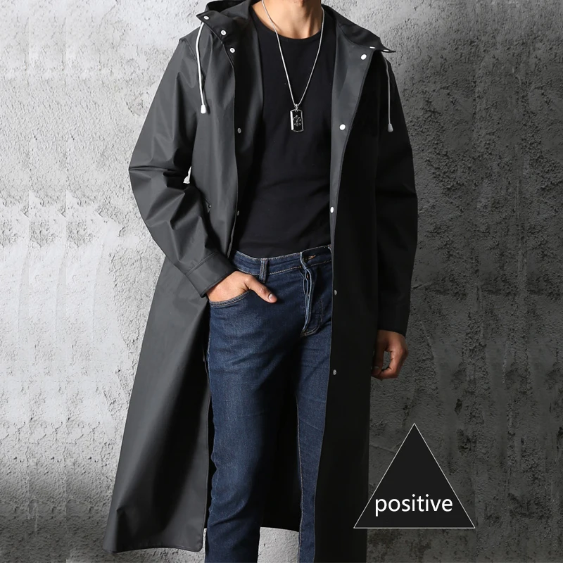 EVA Long Raincoat Unisex Male  - огляд і ціна Running Gear Rain
